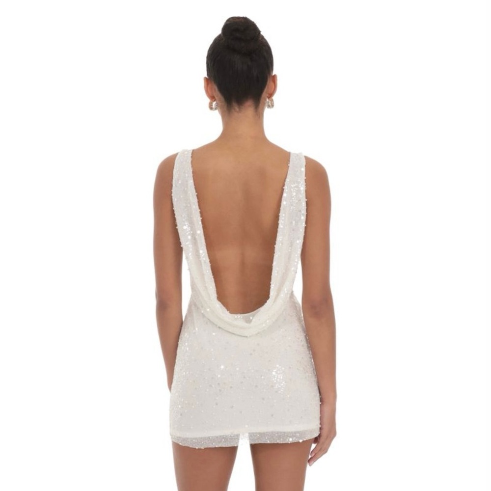 LUCY IN THE SKY sequin dress